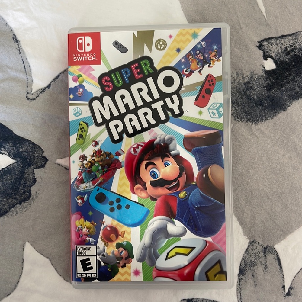 Nintendo switch supers Mario party game